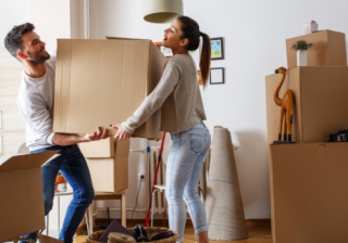 couple children move house first buyer FTB