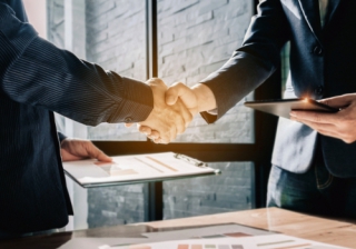 deal agreement business hand handshake acquire