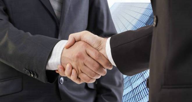 handshake welcome partnership