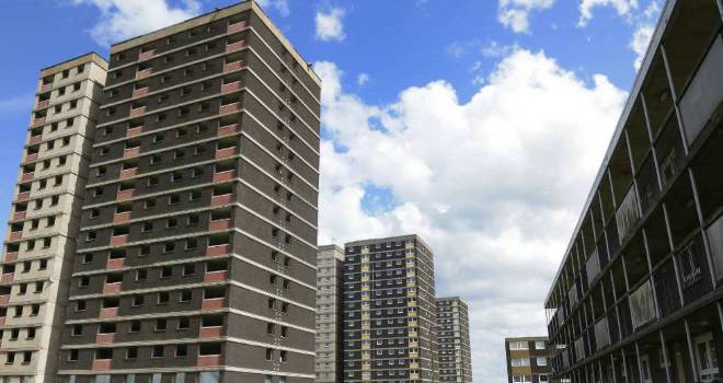 high rise flats buildings residential