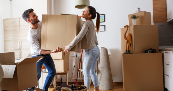 couple children move house first buyer FTB