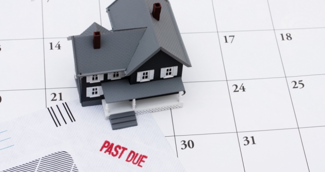 house mortgage late payment due repossession arrears