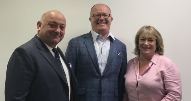 In the Spotlight with Dawn Gale, Attitude Financial Services Ian Meekins, Darren Styles and Dawn Gale Attitude