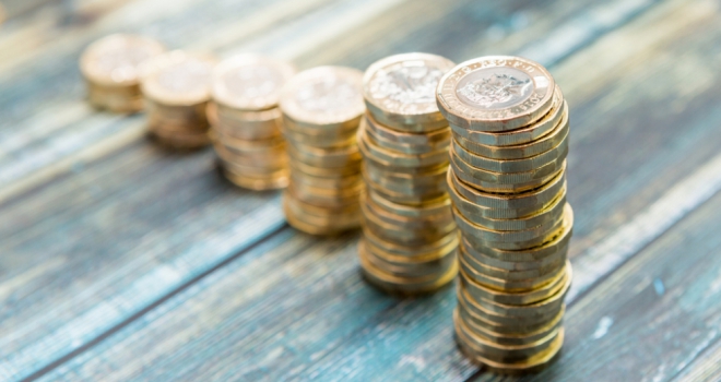 coins pound money grow save 
