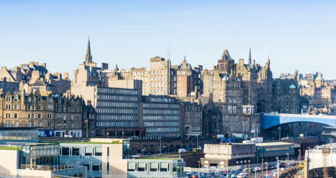 Scotland Edinburgh Scottish houses