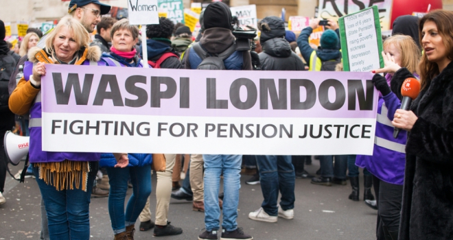 WASPI women state pension campaign
